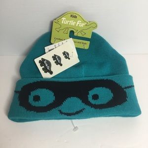 Kids Turtle Fur beanie hat New